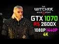 The Witcher 3 Wild Hunt in 2020 | ULTRA | GTX 1070 | Ryzen 5 2600X | 1080P - 1440P - 4K | Benchmark
