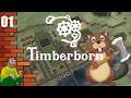 Timberborn - Beaver Town Builder Simulator - First Impressions, Gameplay And Commentary