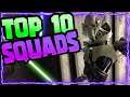 Top 10 NON GL Squads in SWGoH!! | Star Wars: Galaxy of Heroes