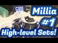 WOAH MILLIA IS SO FUN! Guilty Gear Strive Millia Online Gameplay #1 Pro lol jk beginner