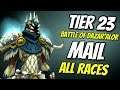 WoW Tier 23 Mail Armor Set Mythic Preview All Races | Battle of Dazar'alor Raid | World of Warcraft