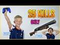 “25 KILLS MED SHOTGUN ONLY!?” - Hungry Spin the Wheel Challenge ft Deqzy & t0nse [Fortnite] #reklame