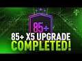 85+ X5 Upgrade #2 SBC Completed - Tips & Cheap Method - Fifa 21