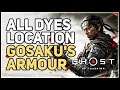 All Gosaku's Armour Dyes Location Ghost of Tsushima