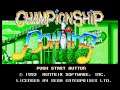 Championship Bowling (Sega Genesis / Mega Drive)