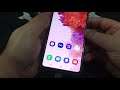 Como Ativar e Desativa Modo Noturno ou Filtro de Luz no Samsung Galaxy S20 G980F |Android 11| Sem PC