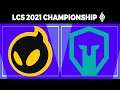 DIG vs IMT, Game 2 - LCS 2021 Championship Losers' Round 1 - Dignitas vs Immortals G2