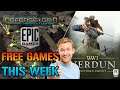 Epic Games: FREE Games For This Week! WW1 Verdun Western Front & Defense Grid (July 22nd 2021)