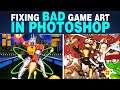 Fixing Crappy Video Game Art in Photoshop - JurassicNinja
