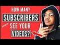 How To See How Many Subscribers Have Notification Turned On For Your YouTube Channel