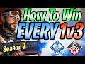 HOW TO WIN 1v3 GUNFIGHTS in Apex Legends Season 7! (3 Tips + Step By Step Analysis/Breakdowns)