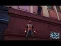 Marvel's Spider-Man people gitch on the wall