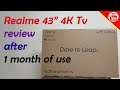 Realme Tv 43 4K TV indepth review