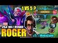 Roger Perfect SAVAGE🔥 Non Stop Rotation & Killing! |  Roger Best build 2021 By ʙTᴋ | MobaZane | MLBB