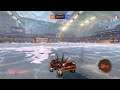 Snow day with spikes on rocket league
