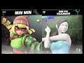 Super Smash Bros Ultimate Amiibo Fights  – Request #18505 Min Min vs Wii Fit