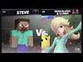 Super Smash Bros Ultimate Amiibo Fights – Steve & Co #62 Steve vs Rosalina