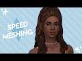 The Sims 4 Speed Meshing #18 | Isabella Hair