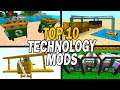 Top 10 Minecraft Technology Mods #3 (Factory, Energy, Processing & Transport)