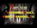 7 Days to Die Generator bank basics and wiring