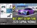 Best Drift Setup/Tune 2020 Supra/Nomad GT in CarX Drift Racing Ps5
