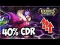 BUFFED DMG + New CDR build?? | Heroes Evolved - Clarice Build | Ranked Gameplay