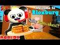Combo Panda MORNING ROUTINE in ROBLOX! Let's Play Roblox Morning in Bloxberg!!