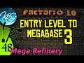 Factorio 1.0 Entry Level to Megabase 3, Ep 48: MEGA OIL REFINERY - Plastic, Sulfuric Acid, Lubricant