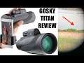 GOSKY TITAN REVIEW - Best Cheap Monocular with Smart Phone Mount