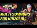 King of Fighter: All Star MULTI SUMMONS FOR KRIZALID!!