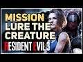 Lure the creature away from the subway station Resident Evil 3 Remake