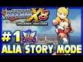 Mega Man X Legacy Collection 2 PS4 (1080p) - Rockman X8 Chinese Edition Alia Story Part 1