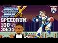 Mega Man X Speedrun (39:31 - 100%, Iceful Route) | Stream Highlight - Students of Gaming