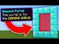 Minecraft, But There Are Custom Portals...