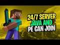 Minecraft Live With Subscribers |24/7 Server| making our base !|MINECRAFT HINDI SMP live| Java+pE.
