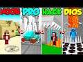 MINECRAFT: TRAMPA NOOB vs PRO vs HACKER vs DIOS 😱💀 ¿QUIÉN ESCAPARÁ DE LAS TRAMPAS? COMPAS