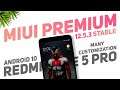 MIUI Premium 12.5.3 Stable For Redmi Note 5 Pro | Android 10 | Many Customization | Full Review