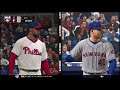 MLB® The Show™ 19 Philadelphie Phillies vs New York Mets MLB Regular Season 15th game Part 1