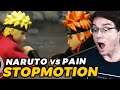 NARUTO VS PAIN - Animação em Stop Motion #React