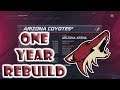 NHL 20 Arizona Coyotes 1 Year Stanley Cup REBUILD!