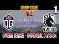 OG vs Liquid Game 1 | Bo3 | Groupstage OMEGA League Immortal Division | DOTA 2 LIVE