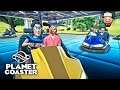 Os Carrinhos de Bate-Bate | Planet Coaster #20 | Gameplay pt br