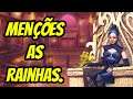 Personagens falando das rainhas de Mortal Kombat 11