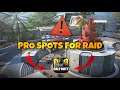 PRO SPOTS ON RAID | Call Of Duty Mobile