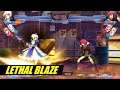Saber's Lethal Blaze in Nitroplus Blasterz: Heroines Infinite Duel