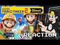 Super Mario Maker 2 Direct Reaction