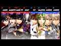 Super Smash Bros Ultimate Amiibo Fights – Request #20513 Team battle at Corneria