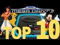 TOP 10 jeux Disney sur Mega Drive (SEGA) (francais)