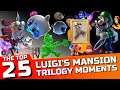 Top 25 Luigi's Mansion Trilogy Moments
