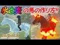 ＃14  【解説】氷の馬と炎の馬の作り方を紹介します!!【ゼルダの伝説】【ブレスオブザワイルド BotW】